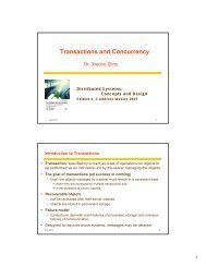 Transactions and Concurrency