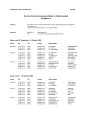 PDF-Spielplan Kategorie A - ASVZ