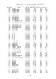 Repasses de IPVA Ã s Prefeituras Municipais - Julho de 2005