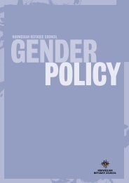 NRC Gender Policy.pdf - Norwegian Refugee Council