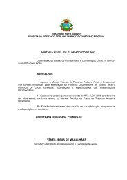 Manual PTA/LOA 2008 - seplan / mt - Governo do Estado de Mato ...