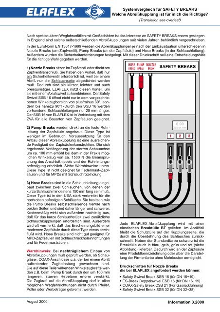 download PDF - bei ELAFLEX