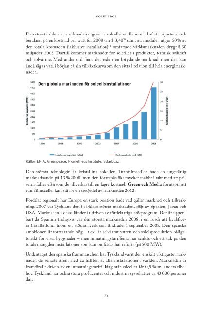 Solenergi kan bli en av vÃ¤rldens stÃ¶rsta industrier - Vinnova