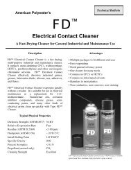 Electrical Contact Cleaner - American Polywater