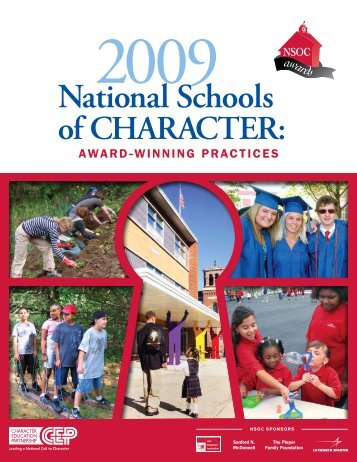 2009 Winners - Character Education Partnership