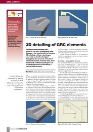 3D detailing of GRC elements - The Concrete Society