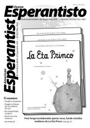 Usona merica n - Usona Esperantisto - Esperanto-USA
