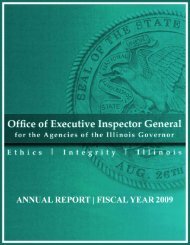 Fiscal Year 2009 Annual Report [PDF, 2.78MB] - State of Illinois