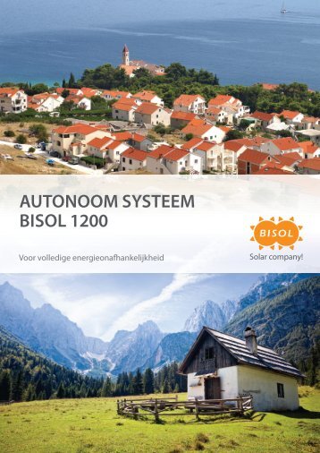 AUTONOOM SYSTEEM BISOL 1200
