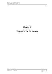 Chapter 25 Equipment and Furnishings - Extra Aircraft