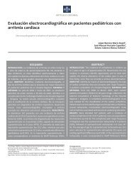 EvaluaciÃ³n electrocardiogrÃ¡fica en pacientes pediÃ¡tricos con ...