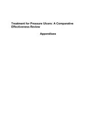 Appendix B. Pressure Ulcer Treatment - AHRQ Effective Health Care ...