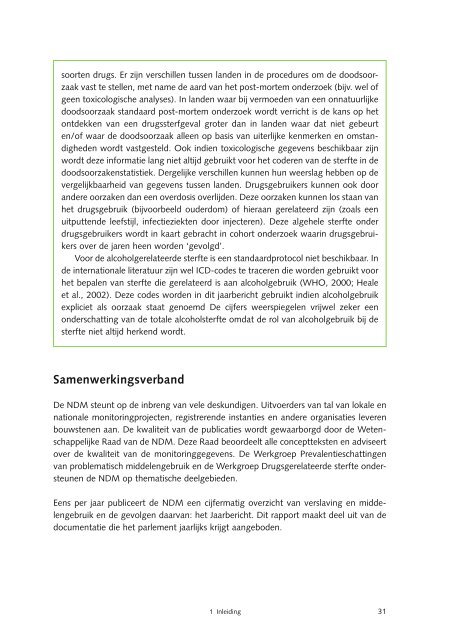 Nationale Drug Monitor; jaarbericht 2009 - Trimbos-instituut