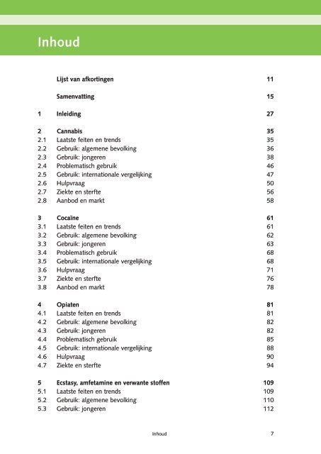 Nationale Drug Monitor; jaarbericht 2009 - Trimbos-instituut