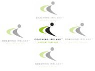 Gina Menzies Presentation - Coaching Ireland