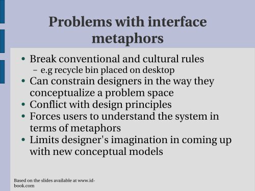 Understanding & conceptualizing interaction