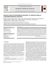 Antiviral activity of benzimidazole derivatives. II. Antiviral ... - Mose