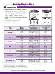 Rupture Discs - Fluid Process Control