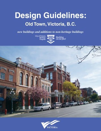 Old Town Design Guidelines - Victoria