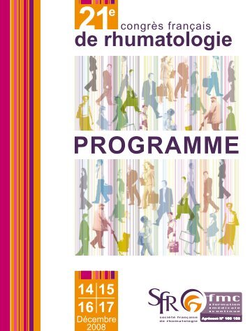 Programme en ligne - Société Française de Rhumatologie