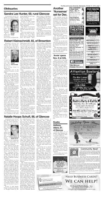 1-2-3 - The McLeod County Chronicle