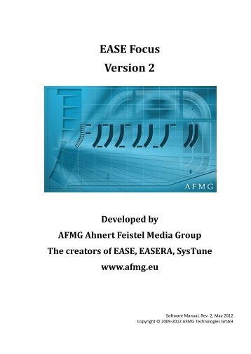 EASE Focus 2 User's Guide - NOVA by CRAAFT Audio