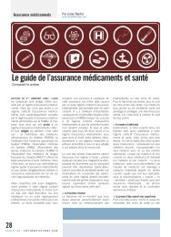 Le guide de l'assurance mÃ©dicaments et santÃ© - SantÃ© inc.