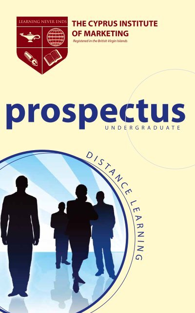 Undergraduate Prospectus - The Cyprus Institute of Marketing