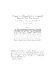 A Foundation for Markov Equilibria in Sequential Games with Finite ...