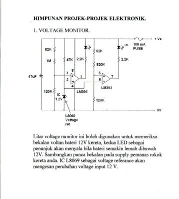 HIMPUNAN PROJEK-PROJEK ELEKTRONIK. 1. VOLT,AGE ...