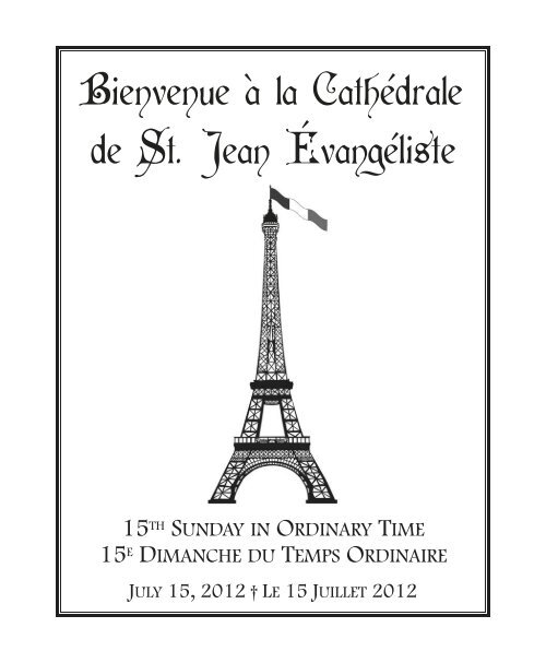 French Mass - The Cathedral of St. John the Evangelist