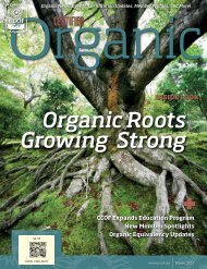 Organic Roots Growing Strong + - CCOF