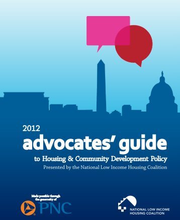 2012 Advocates' Guide to Housing & Community Development Policy