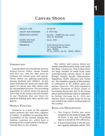 Canvas Shoes - Dc Msme