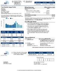 One Bill Ready Example - PPL Electric Utilities