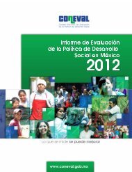 informe 2012 - Coneval