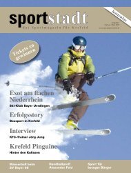 Sportstadt Krefeld - Ski-Klub Bayer Uerdingen