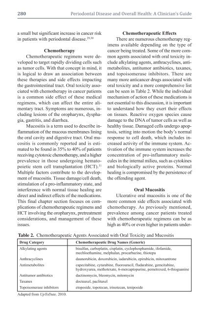 Periodontal Disease and Overall Health: A Clinician's Guide