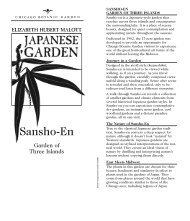 Japanese Island pdf - Chicago Botanic Garden