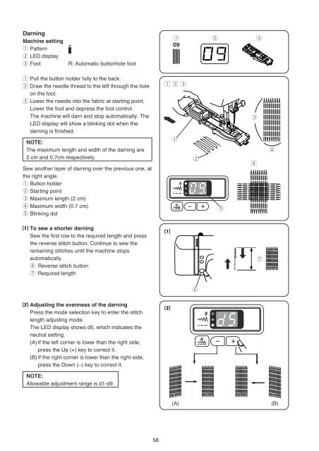 Instruction Book DC2010 - Janome