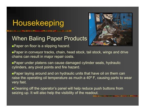 Baling Efficiency and Best Practices - Recycling Today