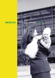 ANNUAL REPORT 2004 - merkur.eu