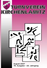 Steffi - Herzlich Willkommen beim Turnverein Kirchenlamitz