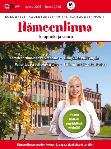 Lue lehti! - KehittÃ¤miskeskus Oy HÃ¤me