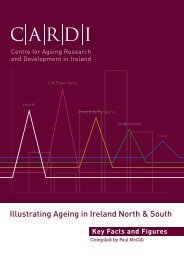 Illustrating Ageing in Ireland North & South Key Facts and ... - CARDI