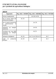 Etichettatura dei mangimi - Sistema d'informazione nazionale sull ...