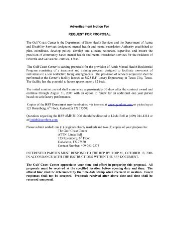advertisement proposal