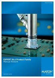 EXPERT 04.6 Product Family Manual Rework - Martin - BGA ...