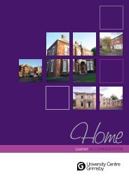 brochure - Grimsby Institute of Further & Higher Education