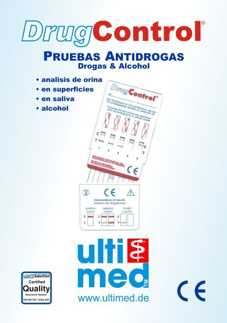 PRUEBAS ANTIDROGAS www.ultimed.de - ulti med Products